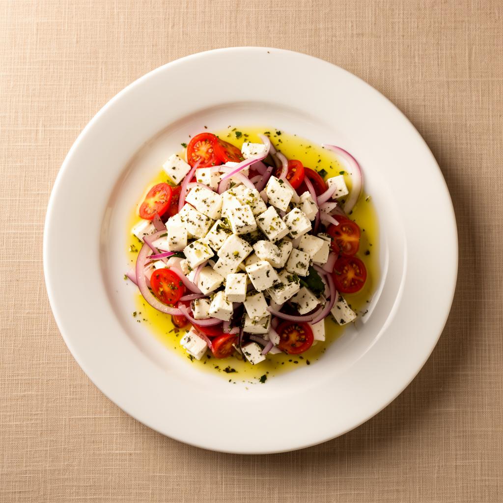 Fetaostsallad